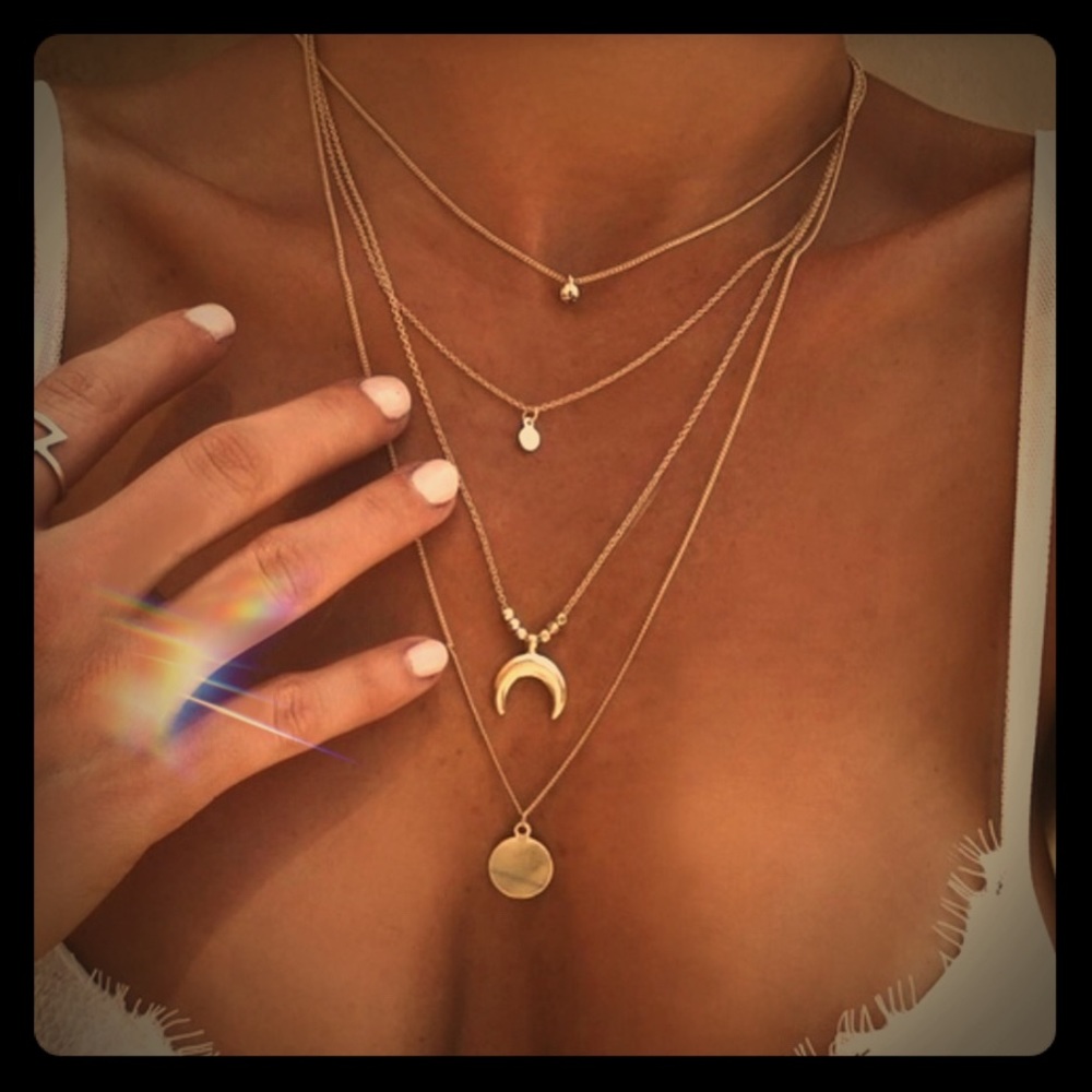 Golden Charm Necklace